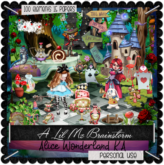 LMB Alice Wonderland KA PU