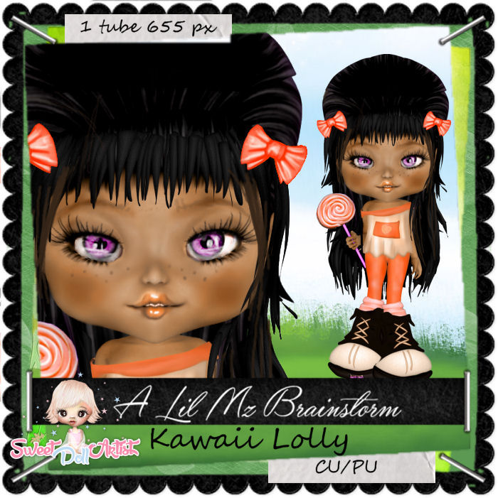 LMB Kawaii Lolly Orange CU