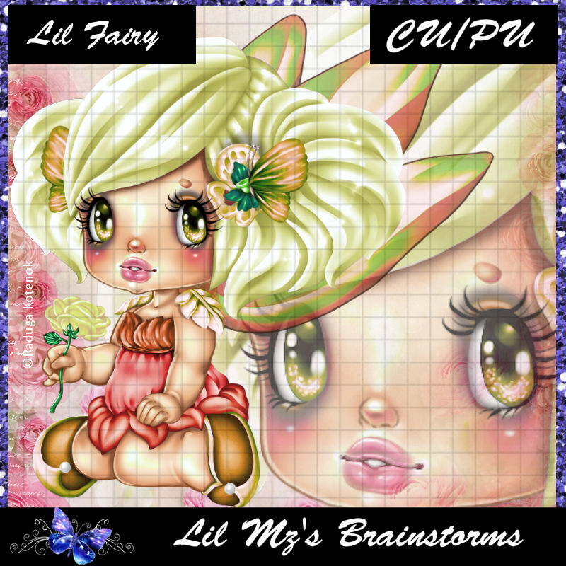 LMB Lil Fairy Peach CU - Click Image to Close