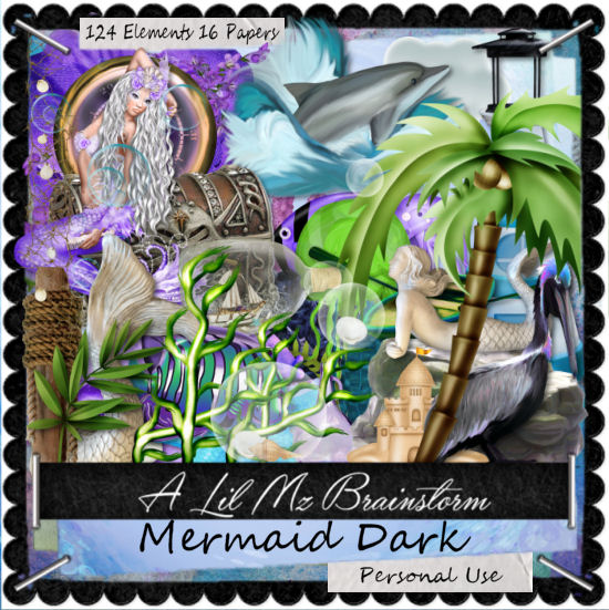 LMB Mermaid Dark PU