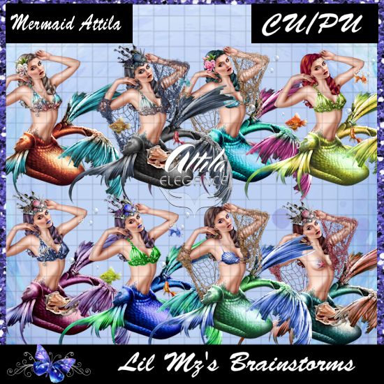LMB Mermaid Attila CU
