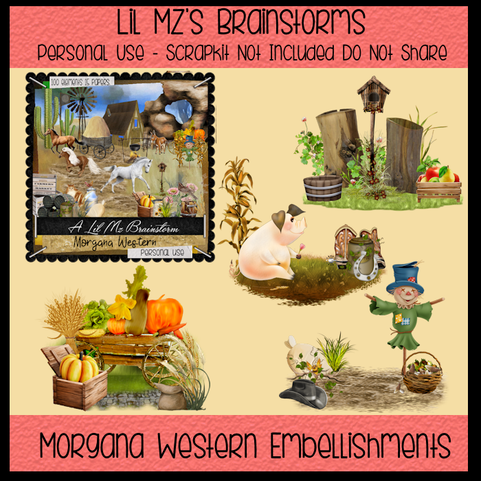 LMB Morgana Western Embellishments PU