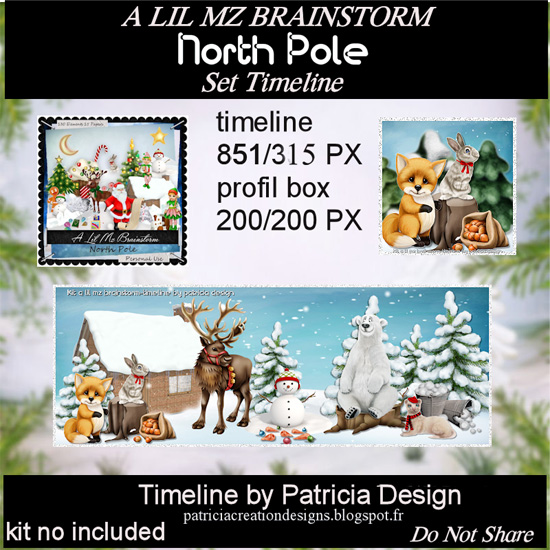 LMB North Pole Timeline Set PU