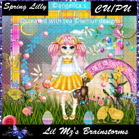 LMB Spring Lilly CU - Click Image to Close