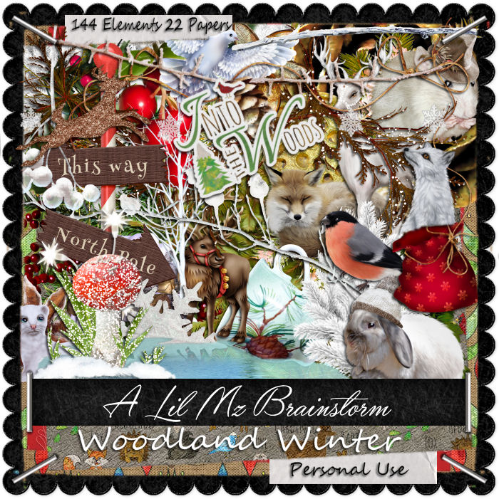 LMB Woodland Winter PU - Click Image to Close