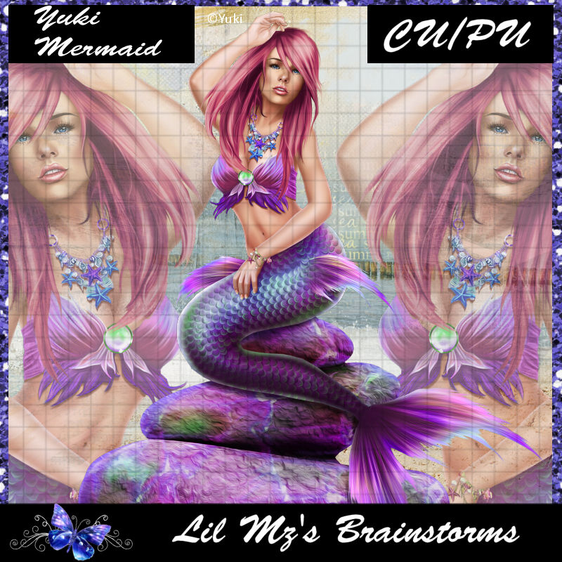 LMB Yuki Mermaid Purple CU